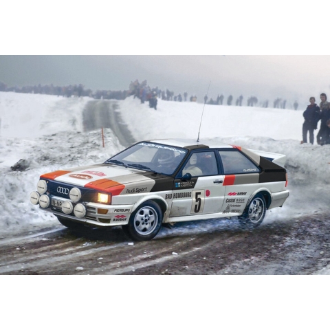 Italeri 3642 Audi Quattro Rally Auto (bouwpakket) 1:24