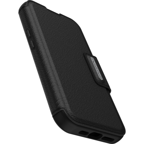 Otterbox Strada Folio Booklet Apple iPhone 15 Pro Zwart MagSafe compatible
