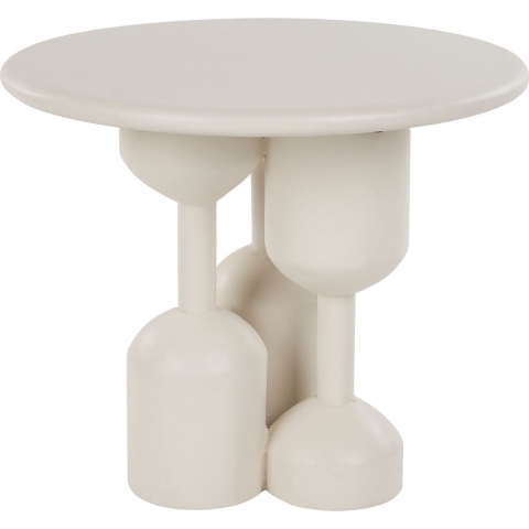 Housecraft Living Dec Bijzettafel Rond 70 cm Beige