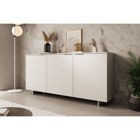 Meubella Dressoir Ankara - Beige - 180 cm