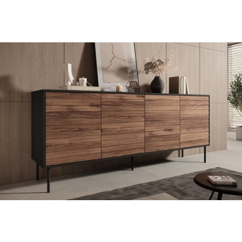 Meubella Dressoir Cordoba - Eiken - 200 cm
