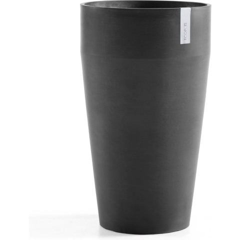 Ecopots Sankara Bloempot Ø 45 cm - Donkergrijs