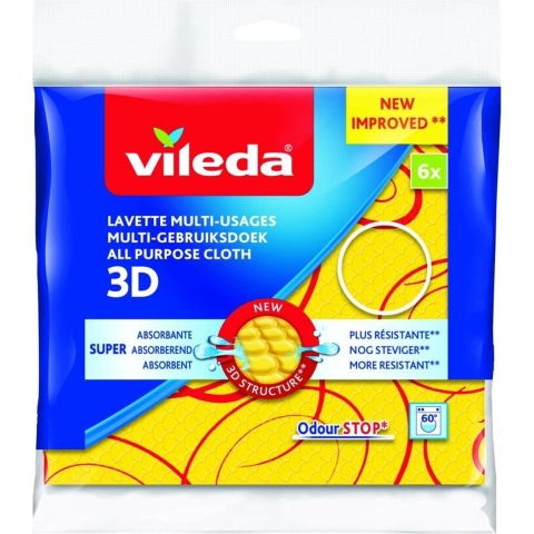 6x Vileda Multi-gebruiksdoek 6 Stuks