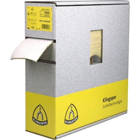 Klingspor Schuurrol Foam 115X140Mm Ca. 180Stuks P320