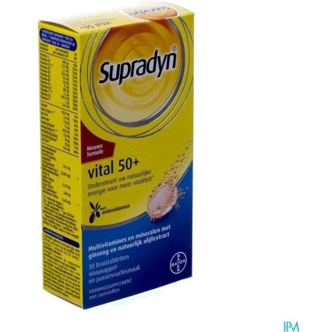 Supradyn Vital 50+ | 30 bruistabletten