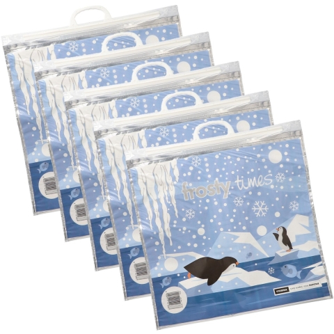 Draagtas koeltas voor lunch en flessen/voedsel - 10x - Frosty - 18 Liter - 52 x 52 cm -