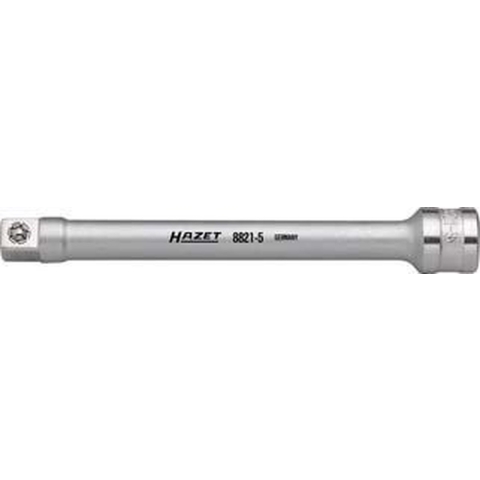HAZET Verlengstuk 8821-3 · 3/8 inch (10 mm) vierkant hol · 3/8 inch (10 mm) vierkant massief · Lengte: 74 mm