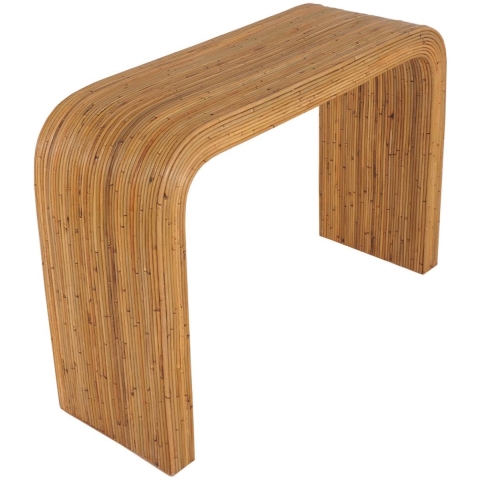 sweeek - Rotan sidetable naturel, 110cm