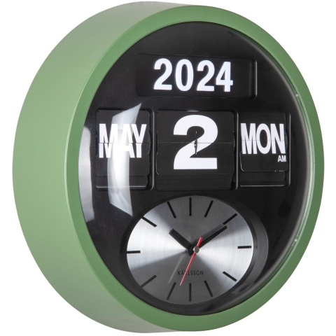 Karlsson - Wall Clock Round Flip