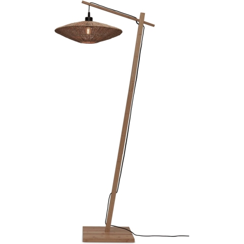 GOOD&MOJO Vloerlamp Iguazu - Bamboe|Jute - 62x40x150cm