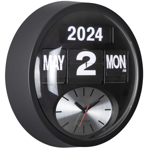 Karlsson - Wall Clock Round Flip