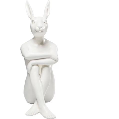 Kare Decofiguur Gangster Rabbit White