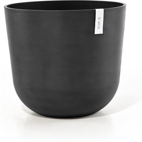 Ecopots Oslo Bloempot Ø 55 cm - Donkergrijs