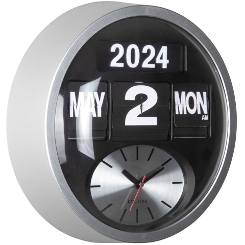Karlsson - Wall Clock Round Flip