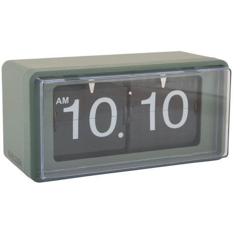 Karlsson - Wall|Table Clock Retro Boxed Flip