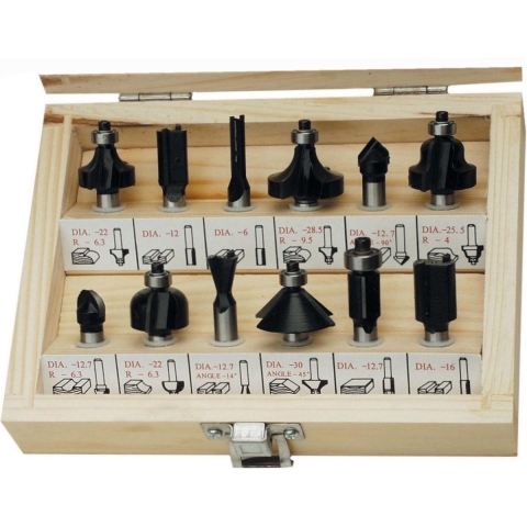 Brüder Mannesmann Frezenset 12 dlg (Hobby) - 545-012