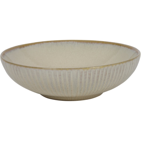 Cookinglife Diepe Borden Coastal Lines Ocean Beige ø 18 cm - 6 Stuks
