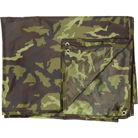 MFH - Military & Adventure 32423J Multifunctioneel zeildoek Tarp M95 CZ 3 m x 3 m 1 stuk(s)
