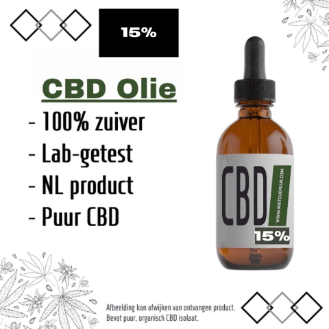 CBD olie capsules 2000 mg Pepermunt