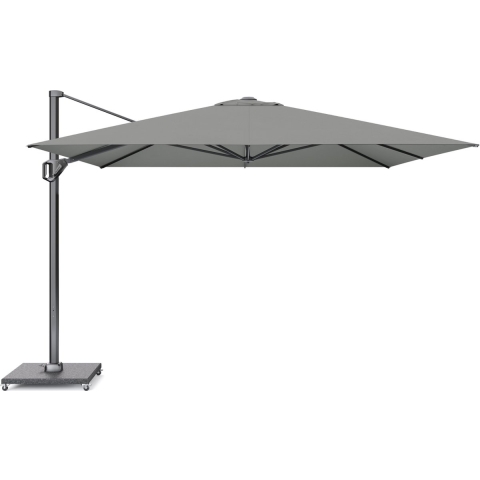Zweefparasol Challenger T1 Telescope premium 350x350 cm zonwering - Platinum