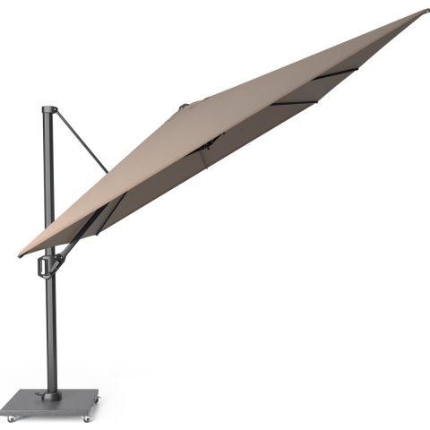 Zweefparasol Challenger T1 premium 4x3 meter Havana zonwering - Platinum