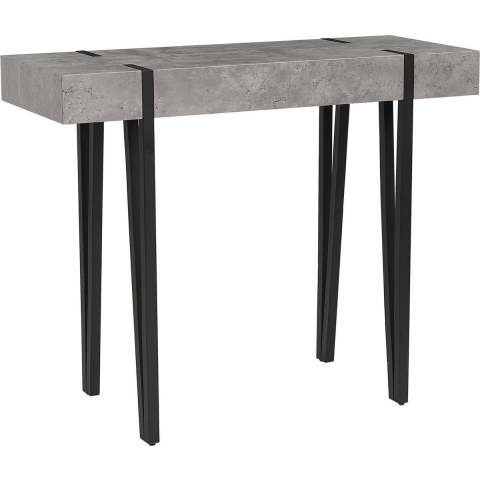 Beliani - ADENA - Consoletafel - Grijs - MDF
