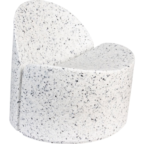 Zuiver Bloom Fauteuil Wit|Terazzo