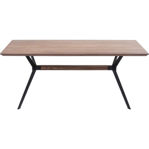 Kare Design Downtown Eettafel - L180 X B90 X H76 Cm - Walnoot