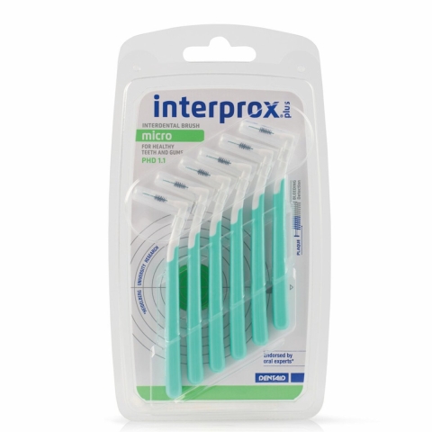 6x Interprox Ragers Plus Micro Groen PHD 1.1 6 stuks