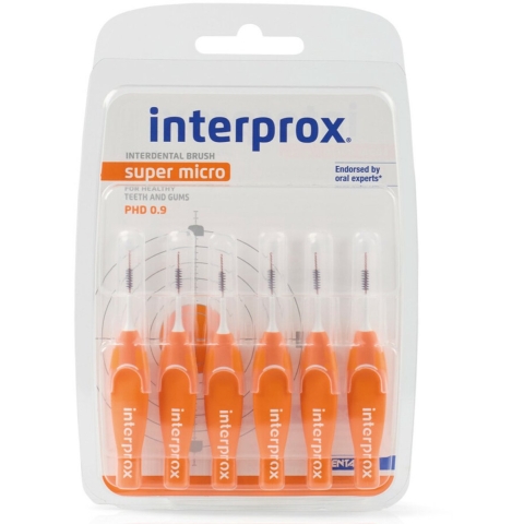 6x Interprox Ragers Super Micro Oranje PHD 0.9 6 stuks