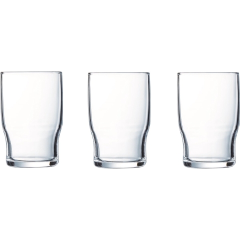 12x Stuks drinkglazen/waterglazen 220 ml -