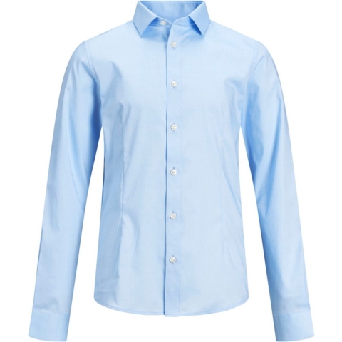 Jack & Jones Overhemd - JPRParma - Noos - Wit - Jack & Jones - 16 jaar (176) - Overhemd