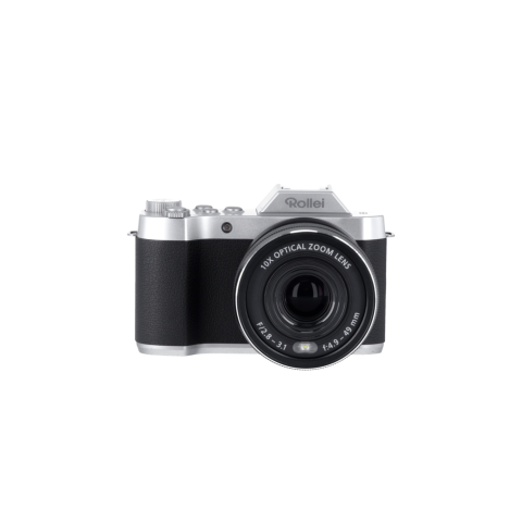 Rollei Powerflex 10x Retro Compactcamera Zwart