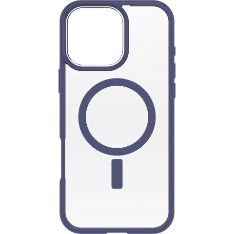 Otterbox React Backcover Apple iPhone 16 Pro Max Lila, Transparant Inductieve lading, MagSafe compatible