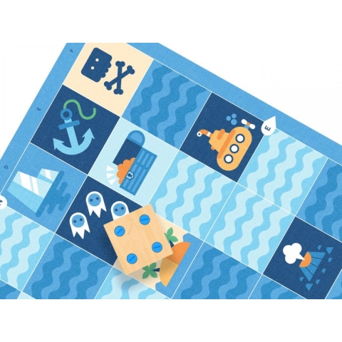 Primo Toys STEM Robotics Uitbreidingsset Cubetto STEM Coding avontuurset De blauwe oceaan