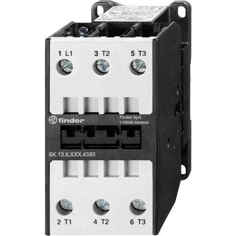 Finder 6K.13.8.024.4350 Industrieel relais 3x NO 22 kW 24 V/AC 50 A 1 stuk(s)
