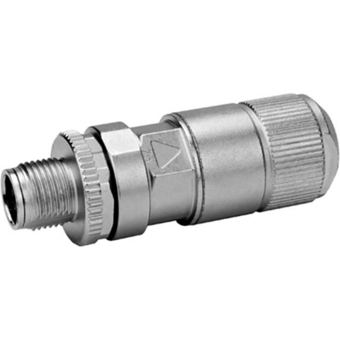 Telegärtner 100007499 Sensor/actuator connector, niet geassembleerd M12 Aantal polen (sensoren): 8 Stekker, recht 1 stuk(s)