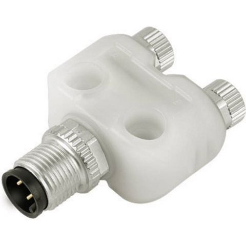 binder 79-5232-00-04 Sensor/actuator verdeler en adapter M12, M8 Aantal polen (sensoren): 4 Adapter, Y-vorm 1 stuk(s)