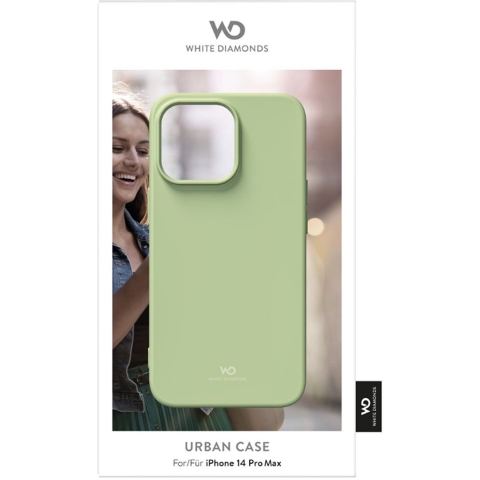 White Diamonds Urban Case Cover Voor Apple IPhone 14 Pro Max Pistache