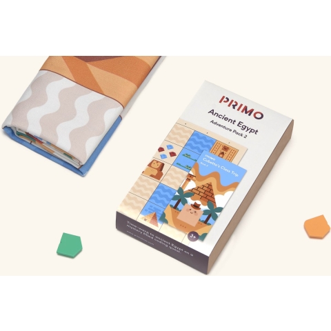 Primo Toys STEM Robotics Uitbreidingsset Cubetto STEM Coding avontuurset Het oude Egypte