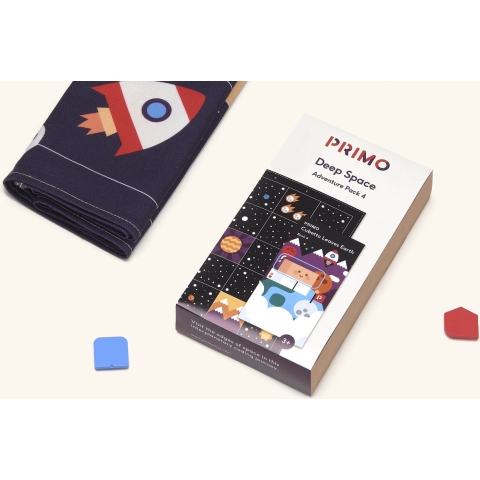 Primo Toys STEM Robotics Uitbreidingsset Cubetto STEM Coding avontuurset In de ruimte