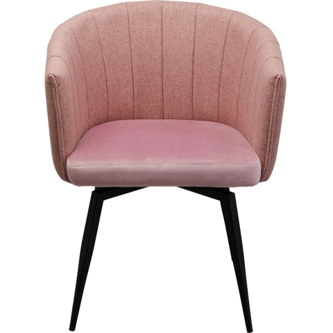 Kare Eetkamerstoel Merida Roze