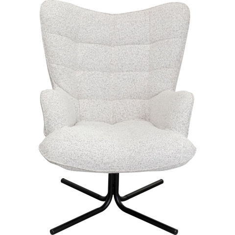 Kare Design Oscar Draaifauteuil grijs