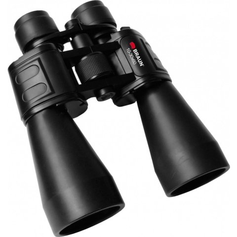Braun Phototechnik Zoom-verrekijker 20117 10 - 30 x 60 mm Porro Zwart 20117
