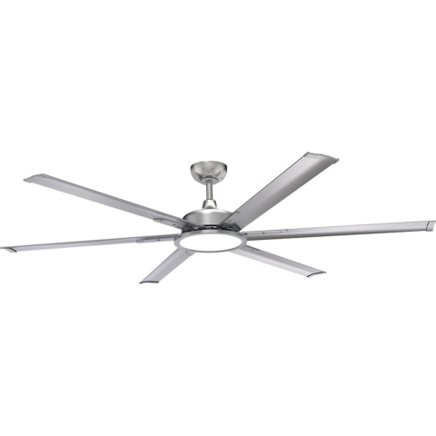 CristalRecord Plafondventilator BigBen Ø 180 cm XXL mat chroom