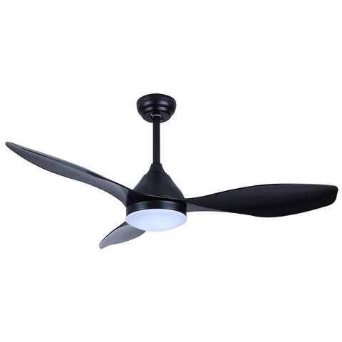 CristalRecord Plafondventilator Stel Ø 120 cm zwart
