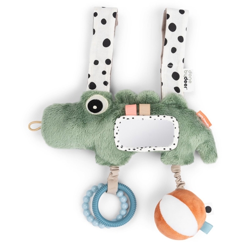 Done by deer Activiteitenspeelgoed - Hangspeeltje - Croco - Groe - Done by Deer - OneSize - Activiteitenspeelgoed