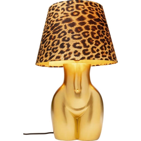 Kare Tafellamp Donna Leo 48cm
