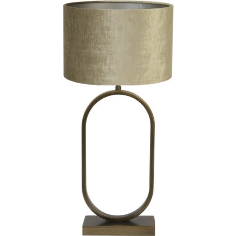 Light & Living Tafellamp Jamiri|Gemstone - Ant, Brons|Brons - Ø30x67cm