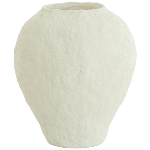 Light & Living Vaas Pantoja - Mat Crème - Ø45cm